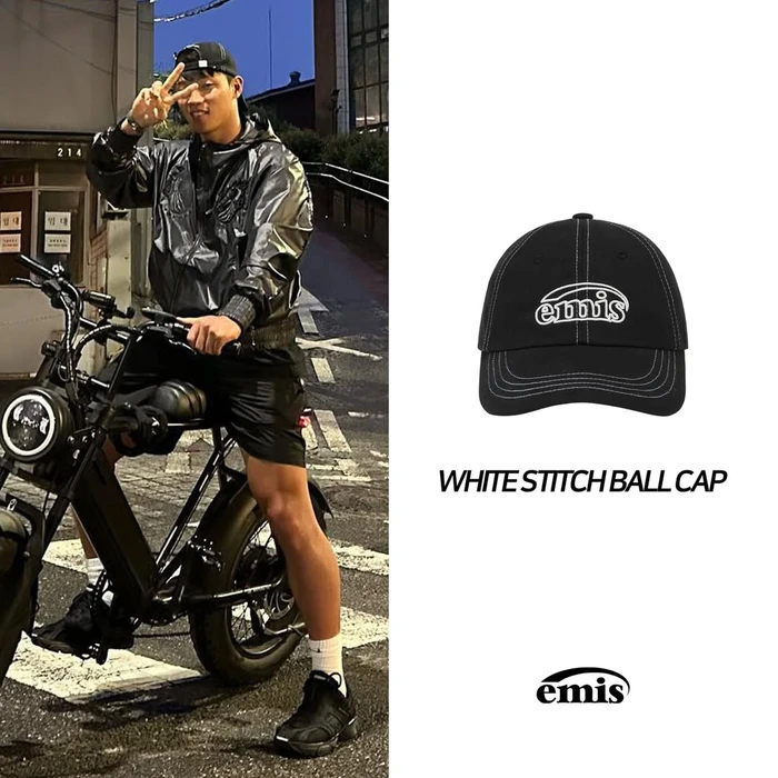 Mũ Lưỡi Chai EMIS CHÍNH HÃNG Viền Chỉ Trắng Logo Viền Thêu Nổi - Ảnh 7