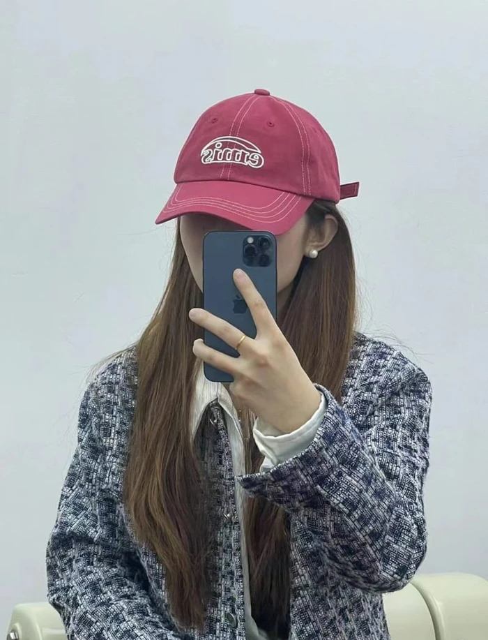 Mũ Lưỡi Chai EMIS CHÍNH HÃNG Viền Chỉ Trắng Logo Viền Thêu Nổi - Ảnh 1