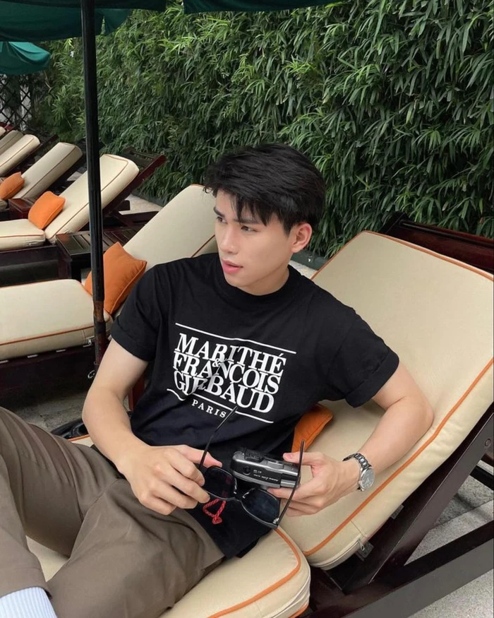 ÁO PHÔNG MARITHÉ CHÍNH HÃNG - MARITHÉ+FRANҪOIS GIRBAUD - W CLASSIC LOGO TEE - Ảnh 5