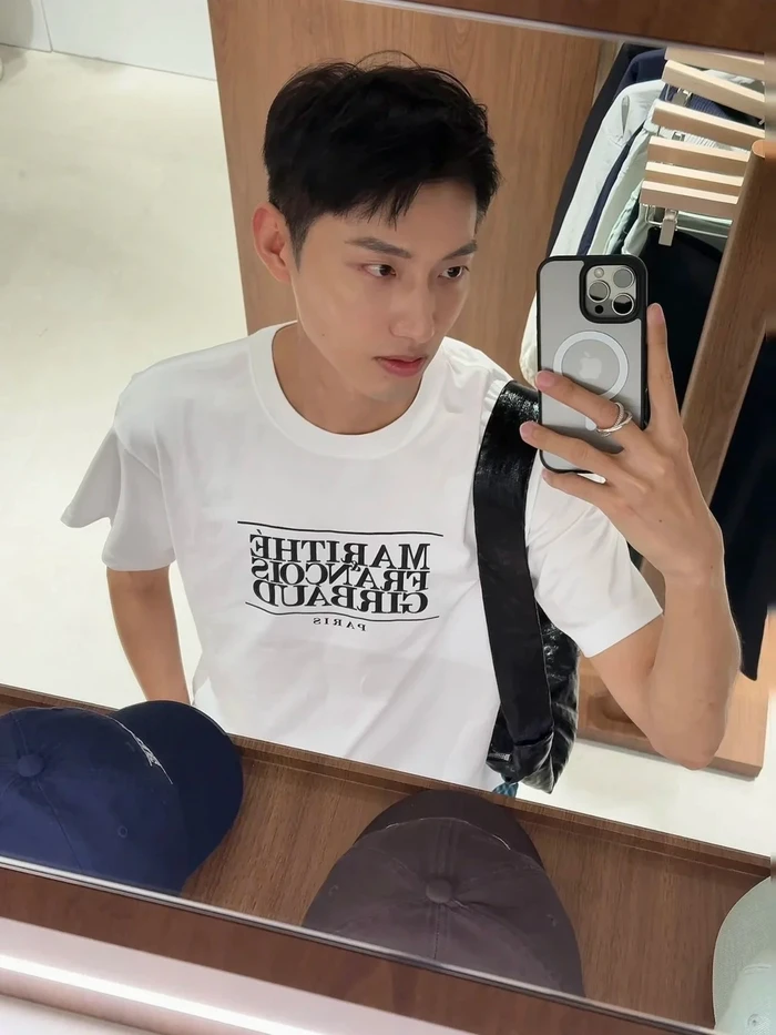 ÁO PHÔNG MARITHÉ CHÍNH HÃNG - MARITHÉ+FRANҪOIS GIRBAUD - W CLASSIC LOGO TEE - Ảnh 12