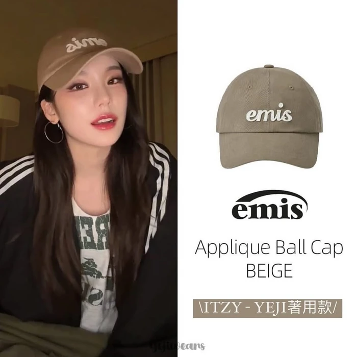 Mũ Lưỡi Chai EMIS CHÍNH HÃNG Applique Logo Cách Điệu - BE - Ảnh 2