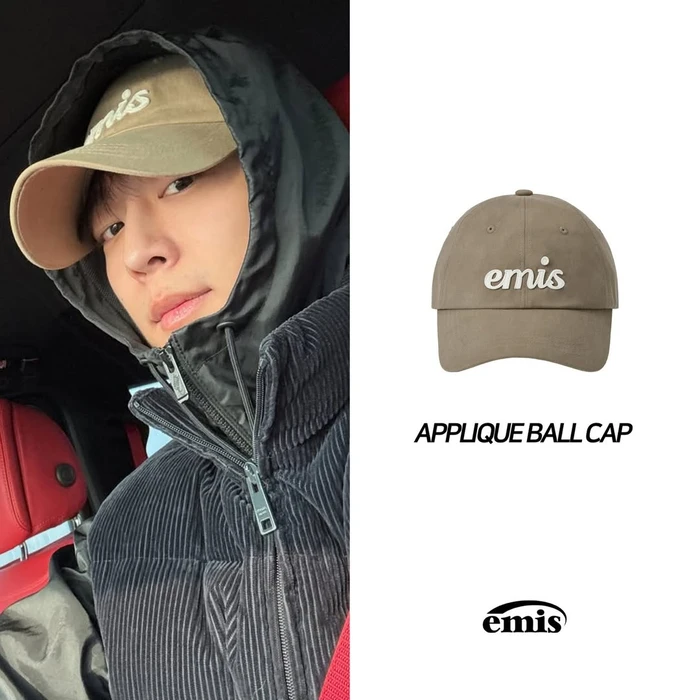 Mũ Lưỡi Chai EMIS CHÍNH HÃNG Applique Logo Cách Điệu - BE - Ảnh 3