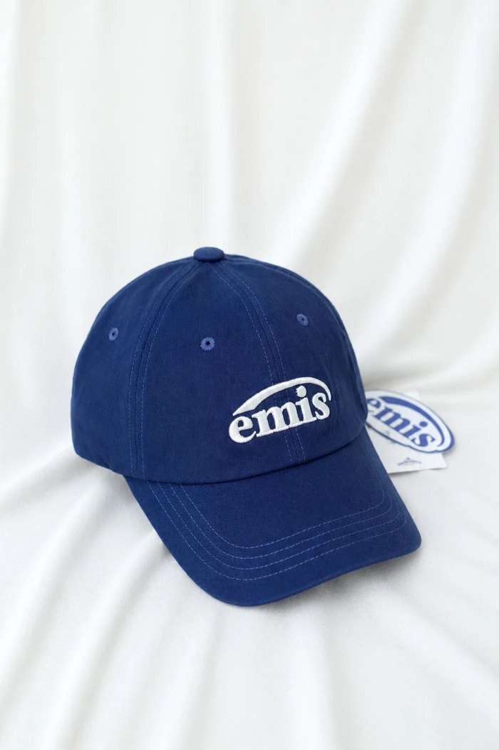 Mũ Lưỡi Chai EMIS CHÍNH HÃNG Logo Thêu Nổi Basic - XANH THAN NHẠT - Ảnh 1