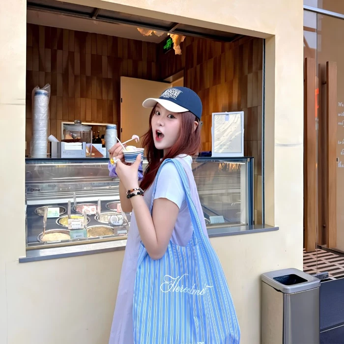 MŨ LƯỠI TRAI MARITHÉ CHÍNH HÃNG - MARITHÉ+FRANҪOIS GIRBAUD - CLASSIC LOGO 6PANEL COLOR BLOCK CAP - Ảnh 6