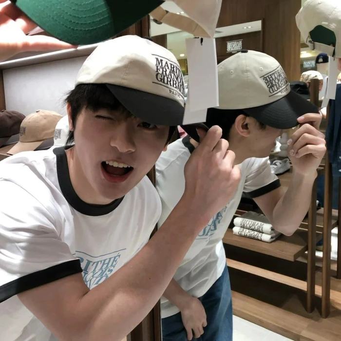 MŨ LƯỠI TRAI MARITHÉ CHÍNH HÃNG - MARITHÉ+FRANҪOIS GIRBAUD - CLASSIC LOGO 6PANEL COLOR BLOCK CAP - Ảnh 13