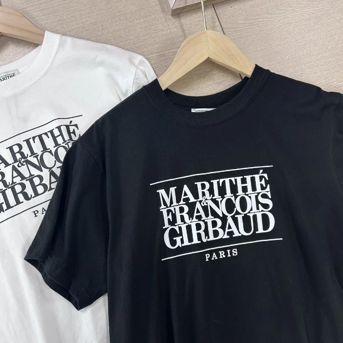 ao phong marithe chinh hang marithefrand2abois girbaud w classic logo tee 1620