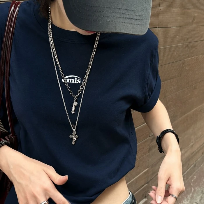 ÁO PHÔNG EMIS LOGO NHỎ CHÍNH HÃNG - Women T-Shirt Logo Center - Ảnh 2